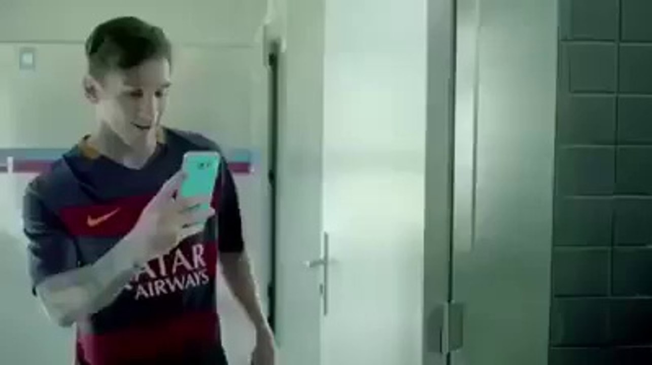 Messi Jokes With Neymar Ad LOOL