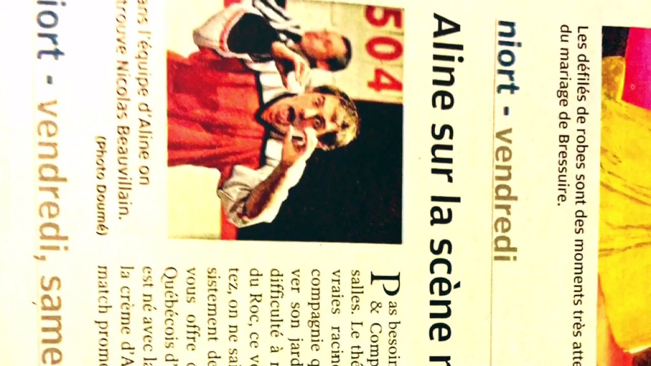 Match d'improvisation Aline contre Montréal