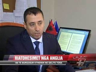Arrihet marrëveshja, nis riatdhesimi i të burgosurve nga Anglia - News, Lajme - Vizion Plus