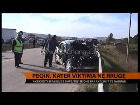 Peqin, aksident rrugor, katër të vdekur - Top Channel Albania - News - Lajme