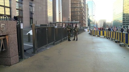 توقيف 16 شخصا في بروكسل بحثا عن مشبوهين بالارهاب
