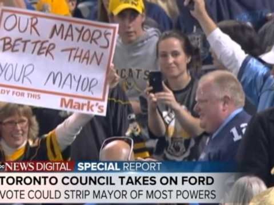 ROB FORD KRYETARI I BASHKISE SE TORONTOS KUFIZOHET NGA KOMPETENCAT LAJM