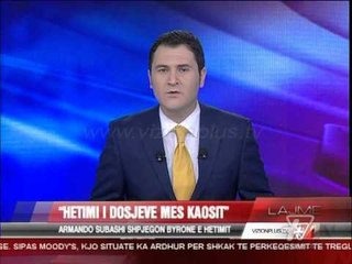 News Edition in Albanian Language - 19 Nentor 2013 - 19.00 - News, Lajme - Vizion Plus