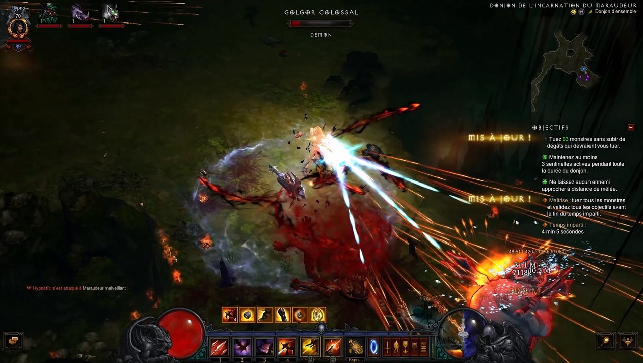 Diablo 3 Patch 2.4 Donjon d'ensemble Chasseur de Démons Maraudeur