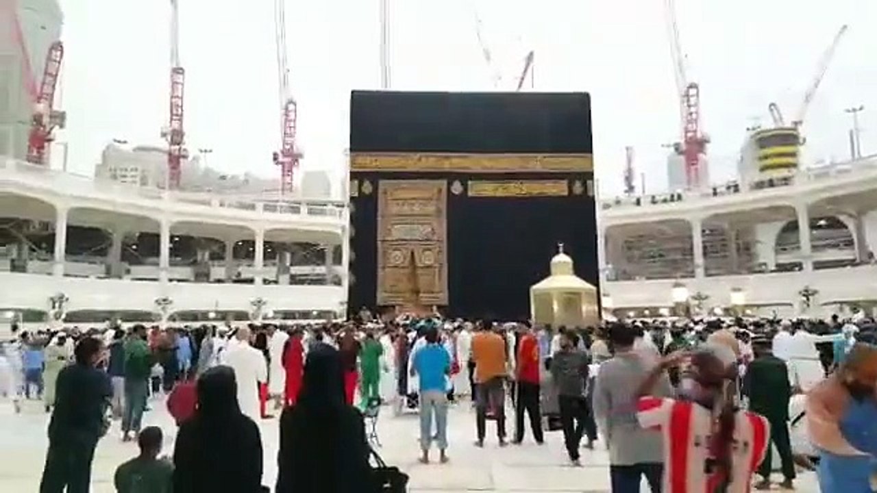 Rain at Khana Kabah, Makkah 23rd November 2015