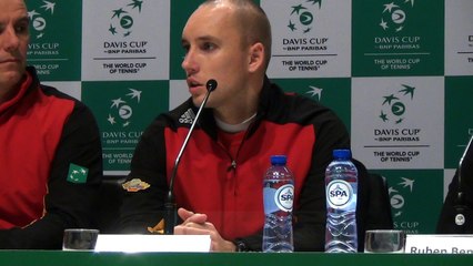 Steve Darcis: "On est dans des conditions optimales pour s'entrainer"