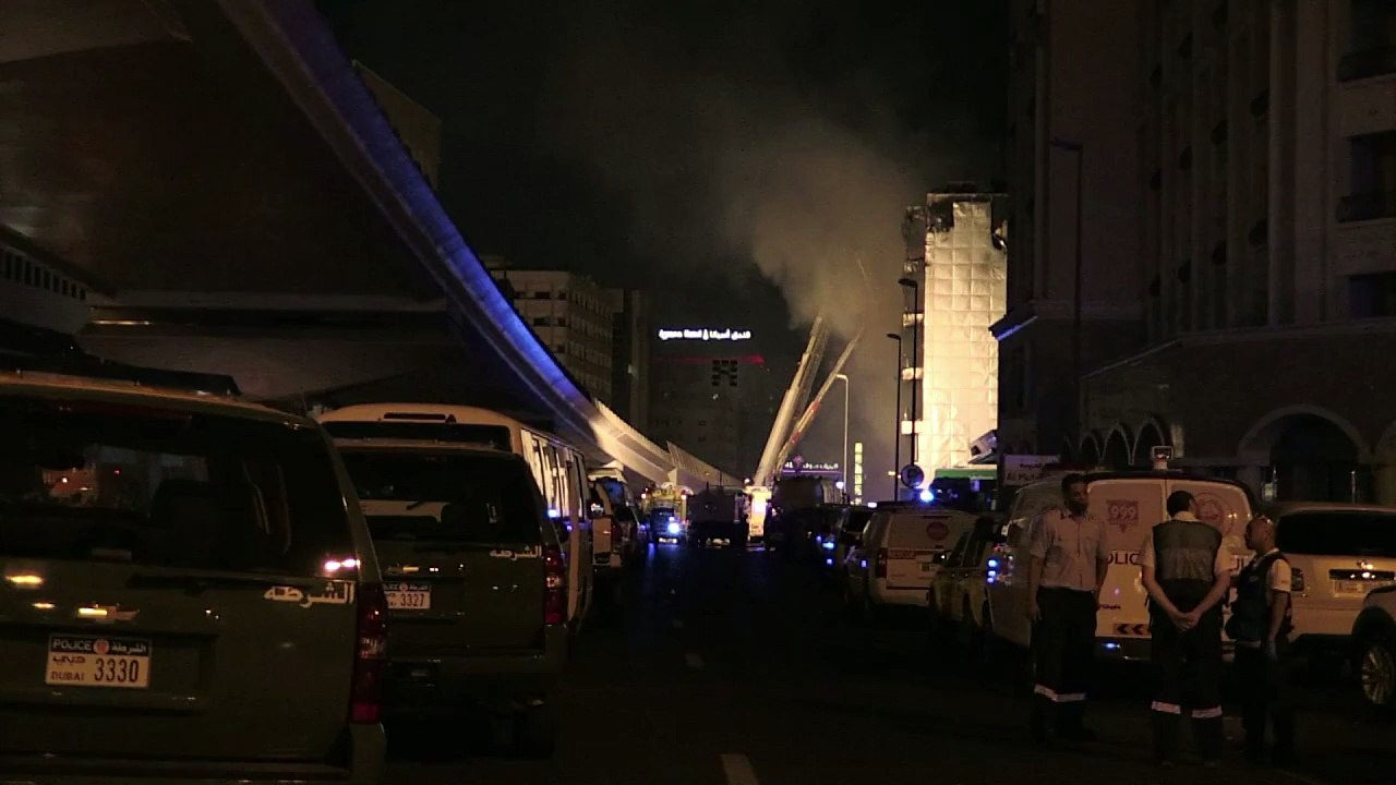 Fogo em Dubai
