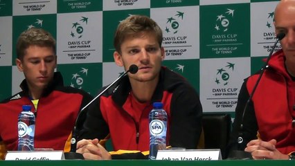 Davis Goffin: "Je me sens bien sur la terre"