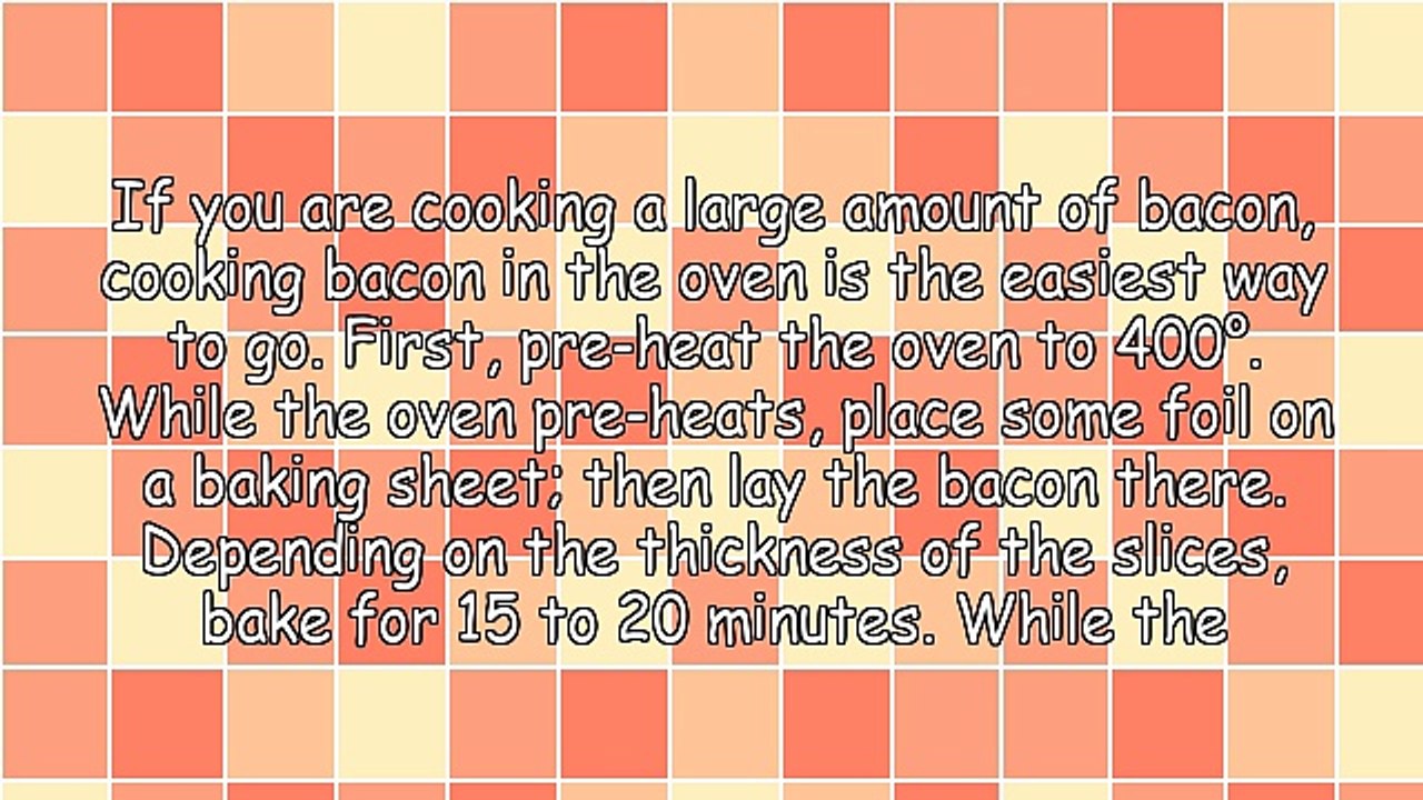 Three Ways To Cook Bacon And How to Get Rid Of Cooking Oil Waste