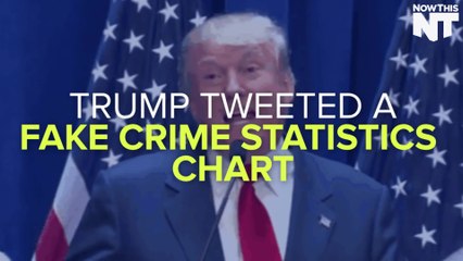 Donald Trump Tweets Inaccurate, Possibly Neo-Nazi Meme About Black Crime