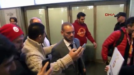 Galatasaray, Atletico Madrid maçı için Madrid'de