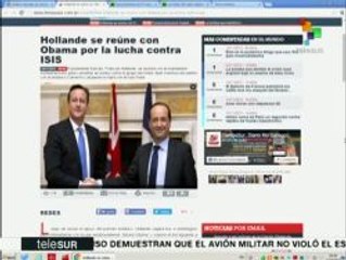 Hollande busca alianzas con EE.UU., Francia, Inglaterra y Rusia