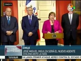 José Miguel Insulza asume como nuevo agente chileno ante La Haya