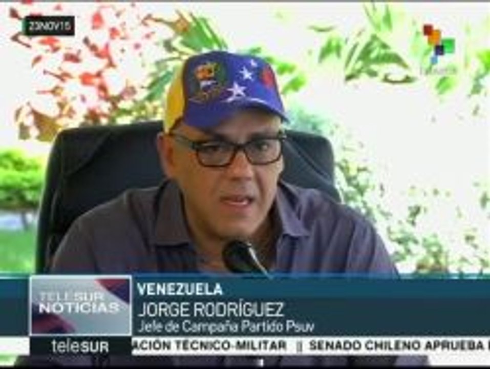 PSUV expresa su apoyo al gobierno bolivariano ante amenazas de Macri