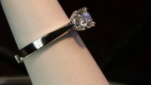 1 carat brilliant cut diamond timeless solitaire engagement ring