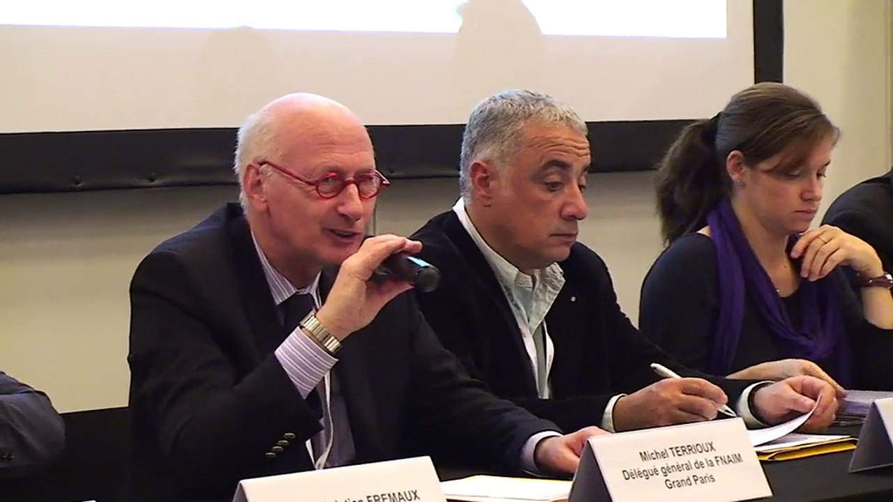 Conférence Sécurité FNAIM, Introduction de Mr Térrioux