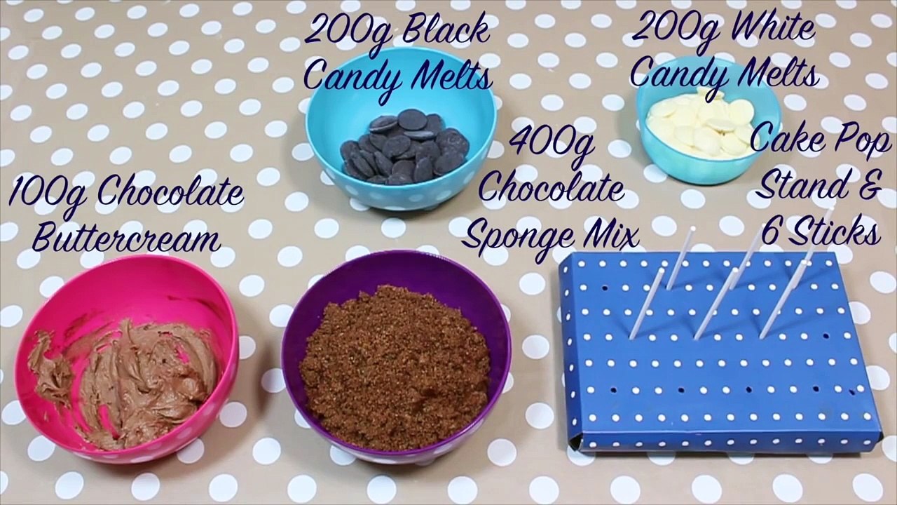 Halloween Cake Pops - Cake Recipe - Easy Halloween Recipes - DIY Halloween Treats