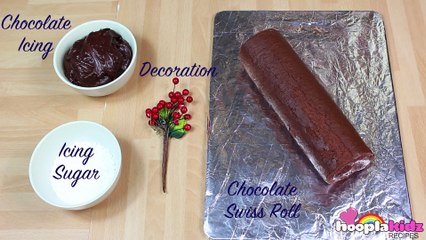 How To Make a Christmas Yule Log Cake