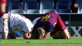 FC Barcelona 3-3 AS Roma ~ [Youth League] - 24.11.2015 - All Goals & Highlights