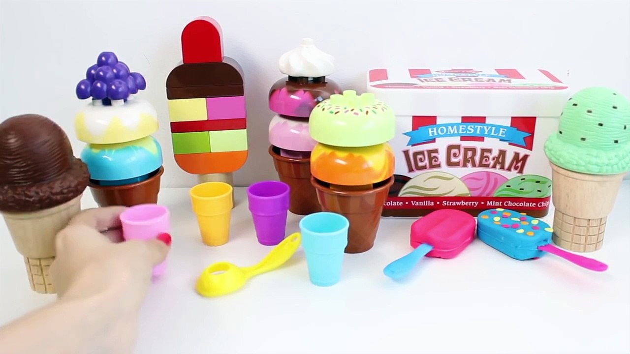 Play Doh Ice Cream Playdough Popsicles Play Doh Scoops n Treats Hasbro Toys Playset