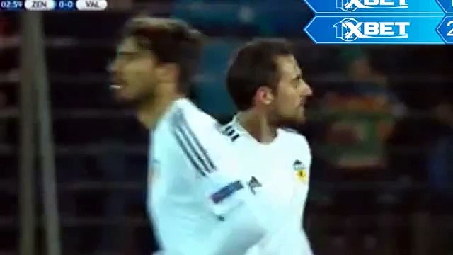Valencia Great Chance - Zenit St. Petersburg v. Valencia 24.11.2015 HD