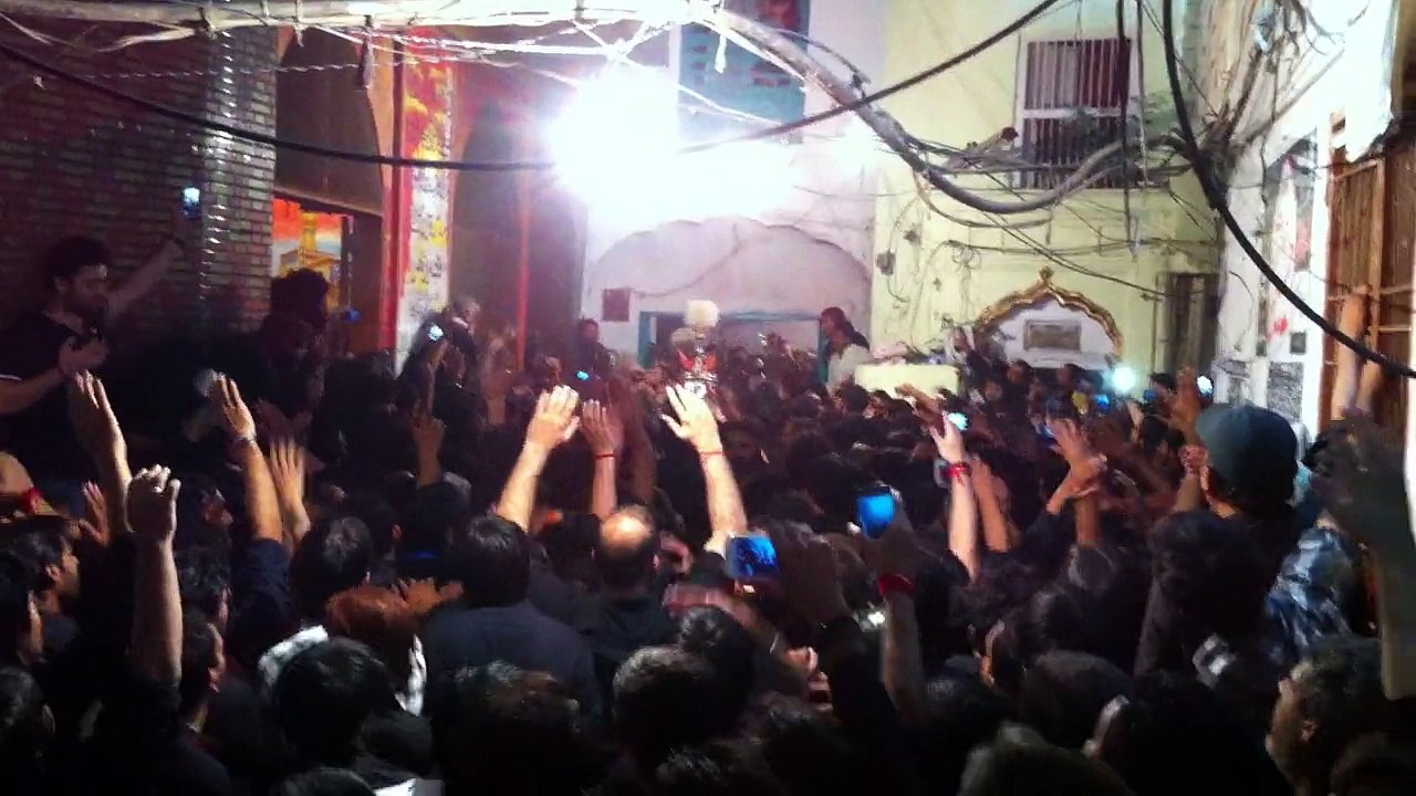 shab e ashoor 1437 2015 nisar haveli lahore