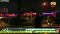 أول فيديو لموقع انفجار حافلة الحرس الجمهوري بتونس
