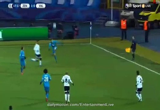 Hulk Fantastic SKILLS & PASS | Zenit 1-0 Valencia UCL