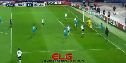 Rafa Mir Incredible Miss Zenit vs Valencia UCL 2015 HD