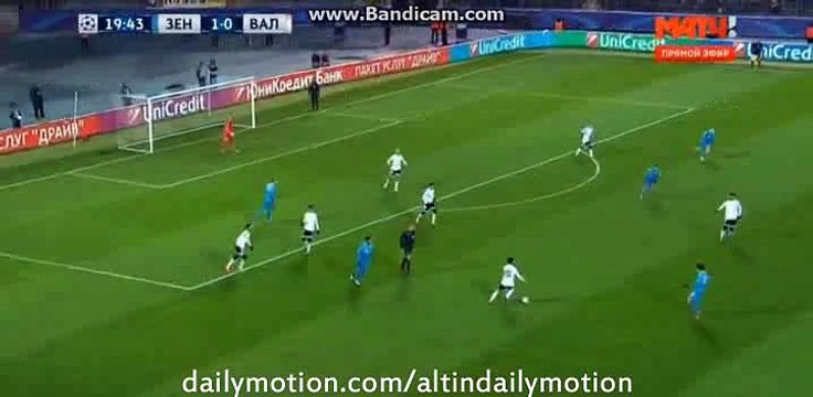 Hulk Amazing Shot - Zenit Petersburg vs Valencia