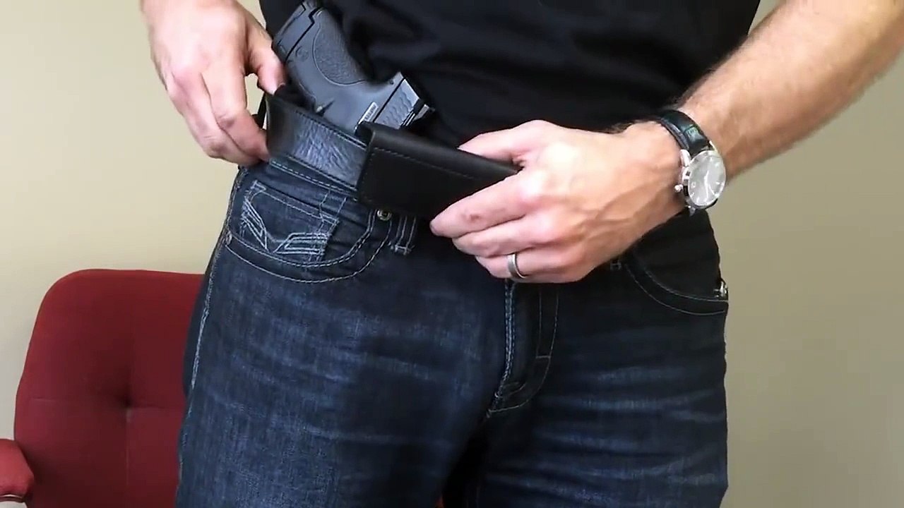 holster to the gun safe by police