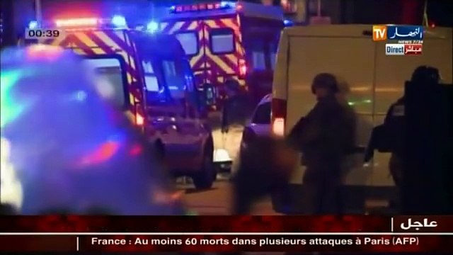 عاجل فرنسا.. الشرطة الفرنسية تقتحم قاعة الحفلات لتحرير الرهائن الـ 100 المحتجزين