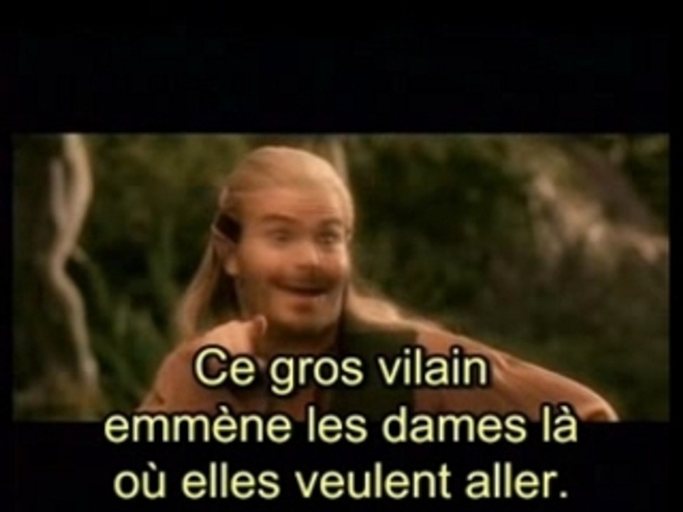 le seigneur des anneaux parodie