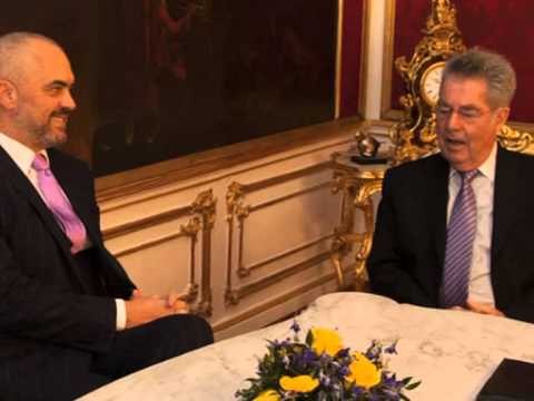 RAMA NE AUSTRI MERR MBESHTETJEN E PRESIDENTIT FISCHER PER INTEGRIMIN LAJM