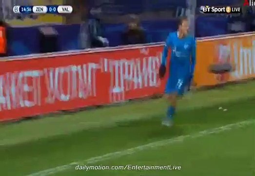 1st Half Goals & Highlights ZENIT 1-0 VALENCIA UCL 24.11.2015 HD