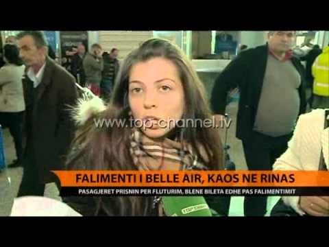 Falimenti i 'Belle Air', kaos në Rinas - Top Channel Albania - News - Lajme