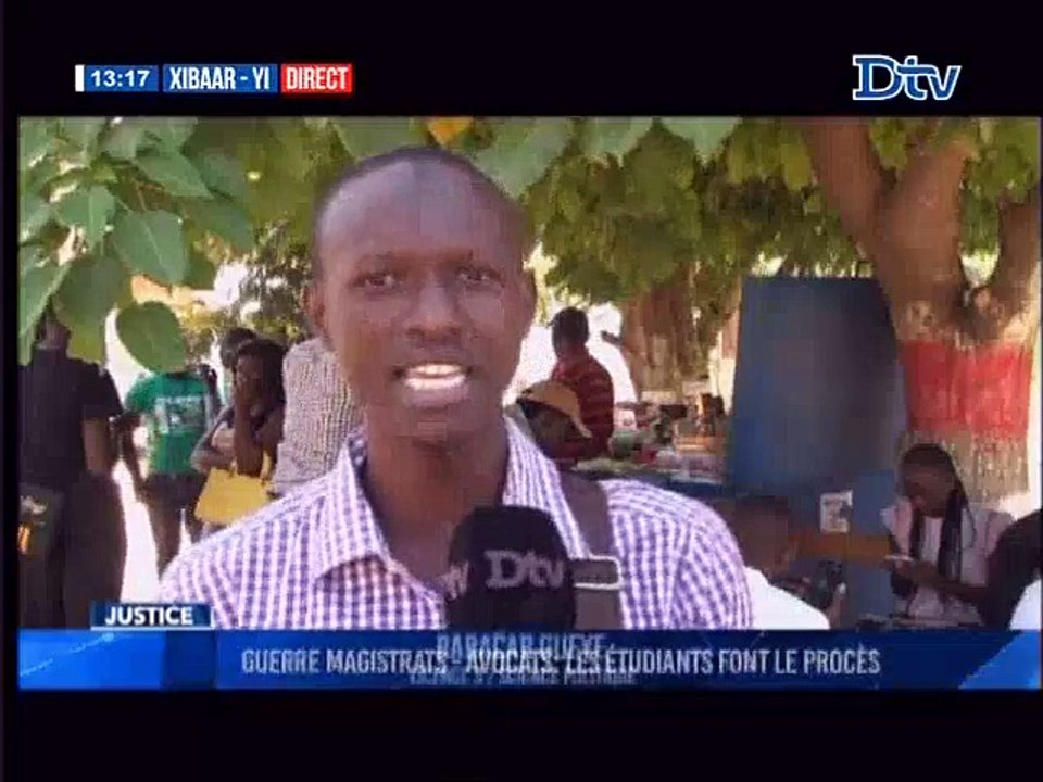 Guerre Magistrats-Avocats: Les étudiants font le procés