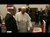 PUTIN NE VATIKAN PRESIDENTI RUS VLADIMIR PUTIN TAKOHET ME PAPA FRANÇESKUN LAJM