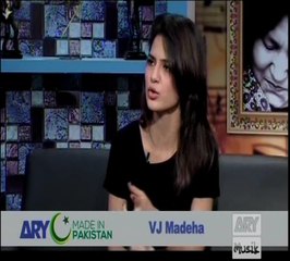 Mukesh Deva with VJ Madeha Pakistan Ke Bare Men Opinion Sunen