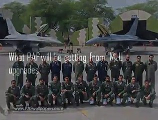 Analysis of PAF F-16 Fighter Jet MLU Pakistan Army