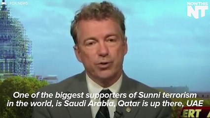 Rand Paul to Qatar, Saudi Arabia: No More Weapons For You