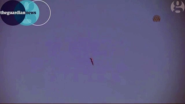 Turkish F-16 jet shot down Russian SU-24 jet at Syria border - 24 Nov 2015