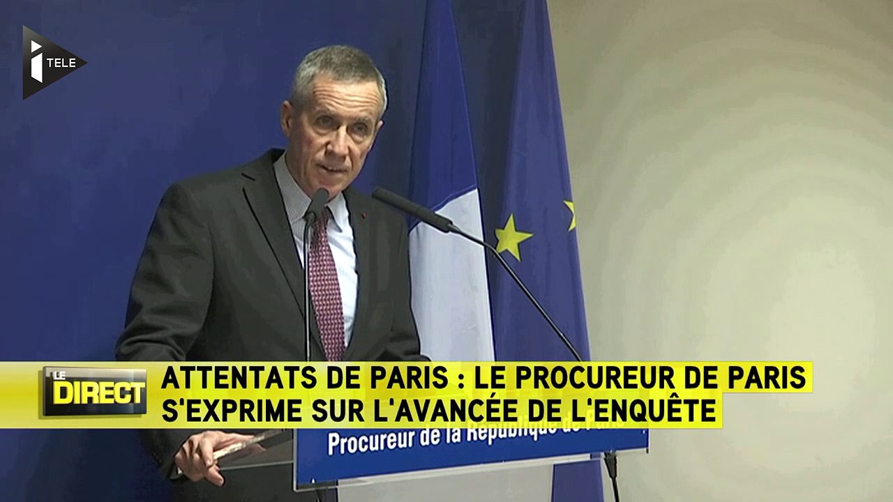 Attentats de Paris: la conférence de presse de François Molins