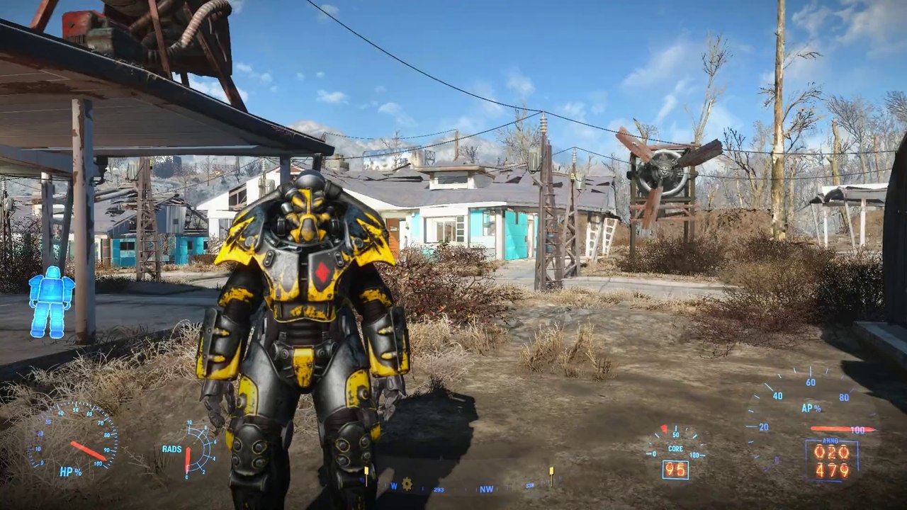 Fallout4 Never Hit a Brahmin...