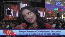 Evelyn Calderón no descarta volverse a realizar una cirugía plástica