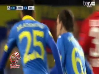 اهداف مباراة (  باتي بوريسوف - روسيا البيضاء 1 - 1 باير ليفركوزن - ألمانيا ) دورى ابطال اوروبا