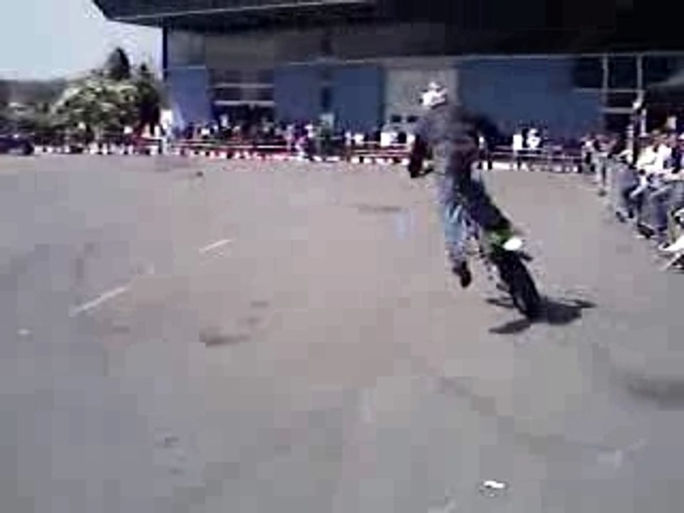 derbi kx stunt