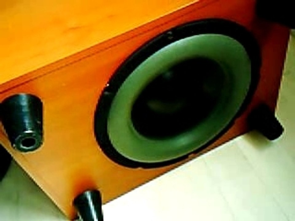 rodage subwoofer phase 2