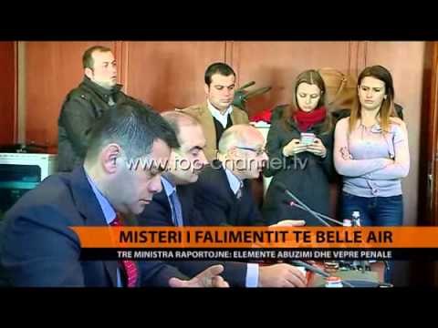 Misteri i falimentit të 'Belle Air' - Top Channel Albania - News - Lajme