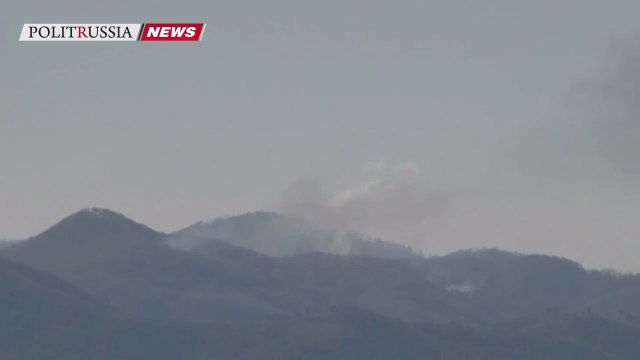 Российский истребитель Су-24 был сбит в небе над Сирией